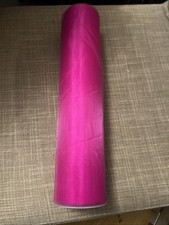 Roll tulle cerise for sale  ENFIELD