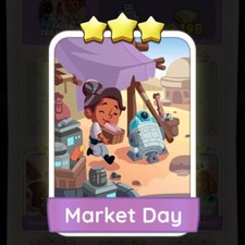 Adesivo Market Day Monopoly_Go_3 Stars ⭐⭐⭐ - Entrega rápida comprar usado  Enviando para Brazil