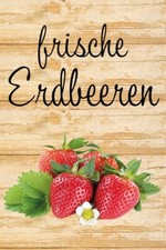 Banner erdbeermotiv pvc gebraucht kaufen  Hückeswagen