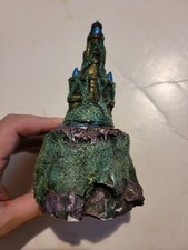 Usado, Decoração de aquário castelo colorido azul verde água decoração medieval  comprar usado  Enviando para Brazil