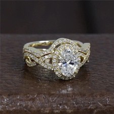 Oval real moissanite for sale  Dumont