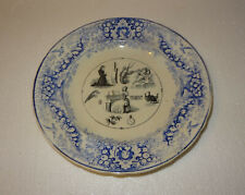 Ancienne assiette rebus d'occasion  Donchery