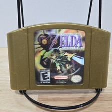 The Legend of Zelda: Majora's Mask (N64 ouro holográfico) autêntico testado funciona, usado comprar usado  Enviando para Brazil