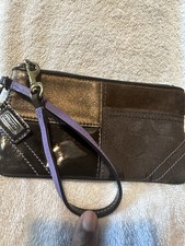 Coach patchwork brown for sale  Sicklerville