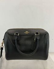 handbag satchel leather coach for sale  San Jose