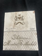 étiquette château mouton d'occasion  Bagnolet