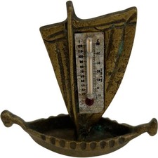 Vintage brass sailboat for sale  HAVERFORDWEST