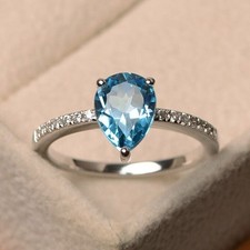 Pear cut 2.25ct for sale  LEICESTER