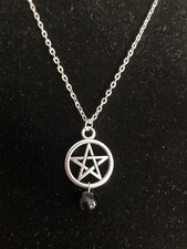 Pentagram black bead for sale  MORECAMBE