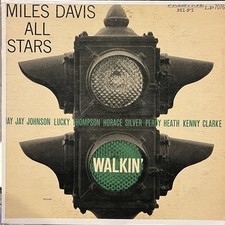 JAZZ Miles Davis All Stars ‎– Walkin' LP (1957) Prestige comprar usado  Enviando para Brazil