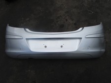 vauxhall corsa d rear bumper silver for sale  SHEFFIELD