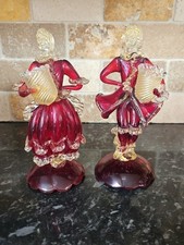 Murano glass figures for sale  KEIGHLEY