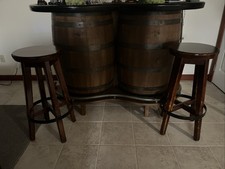 Wine barrel bar for sale  Steubenville