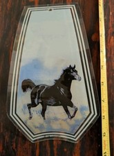 Lâmpada galope garanhão preto cavalo selvagem iluminação OK substituição painel de luz de vidro, usado comprar usado  Enviando para Brazil