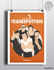 Trainspotting minimalist art for sale Trainspotting minimalist art for sale  MATLOCK