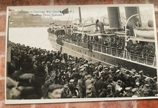 Guernsey postcard. departure for sale  ALRESFORD
