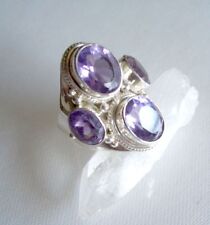 Ring amethyst steinen gebraucht kaufen  Heiligenhaus