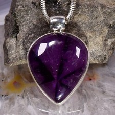 Amethyst anhänger 925er gebraucht kaufen  Berlin