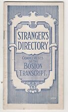 1921 strangers directory for sale  Waldoboro
