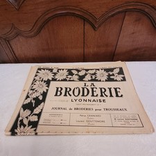 Journal brodeuse broderie d'occasion  Saint-Yorre
