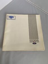 Ford sierra 1987 for sale  STOURPORT-ON-SEVERN