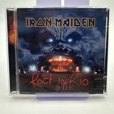Iron Maiden: Rock In Rio (2002)- 2 CDs- Live Concert w/ The Trooper & Wrathchild comprar usado  Enviando para Brazil