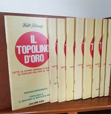 Topolino oro completa usato  Rimini