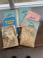 Assorted austin handbooks for sale  GRANGE-OVER-SANDS