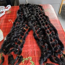 Black mink tassle for sale  ATHERSTONE