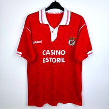 Camisa de futebol original SL Benfica 1992-1993 casa camisa Hummel comprar usado  Enviando para Brazil