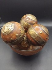 Four vintage brass for sale  UK