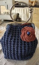 Borsetta tracolla blu usato Borsetta tracolla blu usato  Zeccone