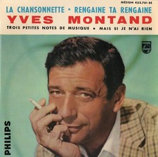 Yves montand chansonnette d'occasion  Alfortville