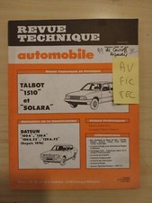 Revue technique talbot d'occasion  Avignon