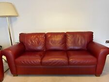 Dark red natuzzi for sale  OXFORD