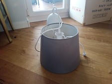 Graue stofflampe ikea gebraucht kaufen  Flieden