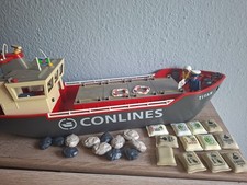 Playmobil 4472 frachtschiff gebraucht kaufen  Schönwalde