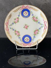 Assiette fleurs roses d'occasion  France