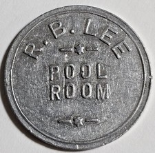 Maverick Trade Token, R.B. SALA DE PISCINA LEE, BOM PARA 5¢ NO COMÉRCIO, Carolina do Sul?, usado comprar usado  Enviando para Brazil