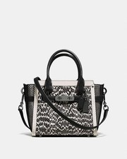 Bolsa tiracolo Coach Swagger 27 couro de cobra genuíno 57113 comprar usado  Enviando para Brazil