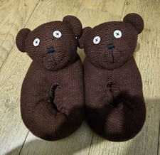 Bean teddy slippers for sale  BRISTOL