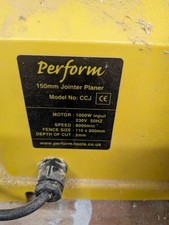 Joiner planer for sale  TELFORD