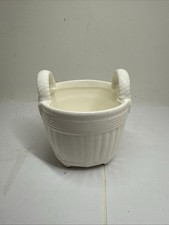 planter pot white small for sale  Milwaukee