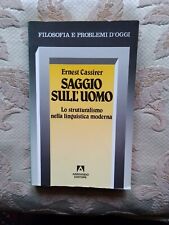 Cassirer saggio sulla usato  Frascati