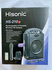 Hisonic hs210 rechargeable for sale  Hudson