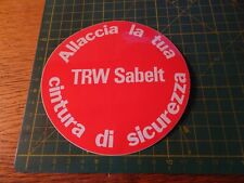 Adesivo vintage sticker usato Adesivo vintage sticker usato  Oliveto Lario