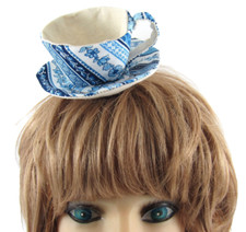 Handmade teacup hat for sale  BASILDON