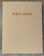 Porta rossa litografie usato  Roma