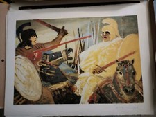 Litografia salvatore fiume usato  Ragusa