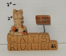 Cat ceramic statue for sale  North Fort Myers